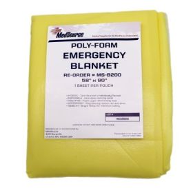 Insulated Emergency Blanket - 58" X 90"