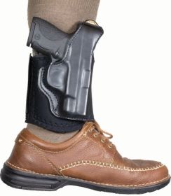 Desantis Diehard Ankle Holster (Option: Rh Leather Sig P365 Black)
