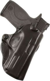 Desantis Mini Scabbard Holster (Option: Rh Owb Leather Fn 503 Black)