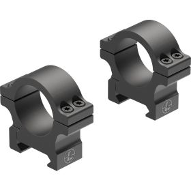 Leupold Open Range Cross-Slot Scope Rings (Option: Matte 1 in. Low)