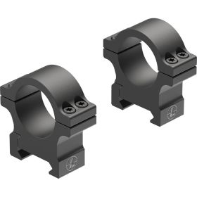 Leupold Open Range Cross-Slot Scope Rings (Option: Matte 1 in. Medium)