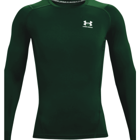HeatGear Armour Long Sleeve (Color: Forest Green, size: large)