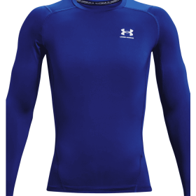 HeatGear Armour Long Sleeve (Color: Royal, size: small)