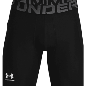 HeatGear Armour Compression Shorts (Color: Black, size: small)