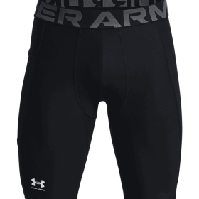 HeatGear Pocket Long Shorts (Color: Black, size: 3X-Large)