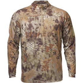 Kryptek Valhalla 2 Long Sleeve Zip Shirt (Option: Highlander 3X-Large)