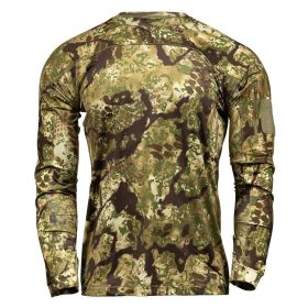 Kryptek Valhalla Long Sleeve Crew Shirt (Option: Obskura Transitional Medium)