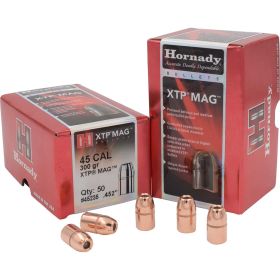Hornady Traditional Pistol Bullets (Option: 45 Cal. .452 300 gr. XTP Mag. 50 box)