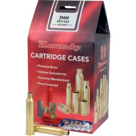 Hornady Rifle Cartridge Cases (Option: 7mm Rem. Mag. Unprimed 50 pk.)