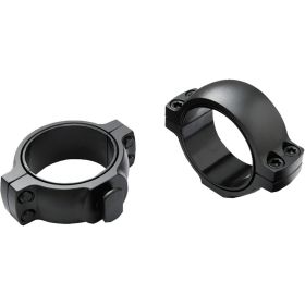 Burris Signature Zee Rings (Option: 1 in. Medium Matte Black Pair Weaver Style)