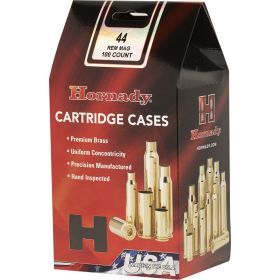 Hornady Pistol Cartridge Cases (Option: 44 Rem. Mag. Unprimed 100 pk.)