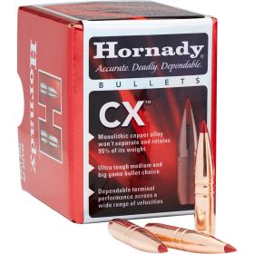 Hornady CX Bullets (Option: 6.8mm/270 Cal. .277 100 gr. CX)