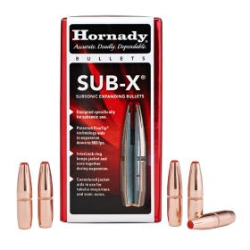 Hornady Sub-X Bullets (Option: 35 Cal. .357 250 gr. Sub-X (350 Legend))