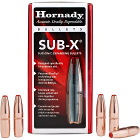 Hornady Sub-X Bullets (Option: 45 Cal. .452 395 Gr. Sub-X (450 Bushmaster))