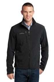 Eddie Bauer® - Soft Shell Jacket. EB530 (Color: Black, size: M)