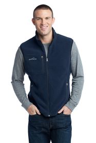 Eddie Bauer® - Fleece Vest. EB204 (Color: River Blue Navy, size: M)