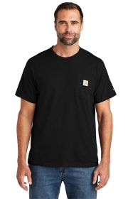 Carhartt Force® Short Sleeve Pocket T-Shirt CT104616 (Color: Black, size: L)
