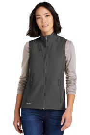 Eddie Bauer® Ladies Stretch Soft Shell Vest EB547 (Color: Iron Gate, size: M)