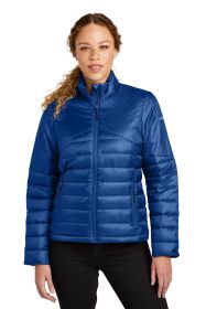 Eddie Bauer® Ladies Quilted Jacket EB511 (Color: Cobalt Blue, size: M)