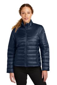 Eddie Bauer® Ladies Quilted Jacket EB511 (Color: River Blue Navy, size: M)