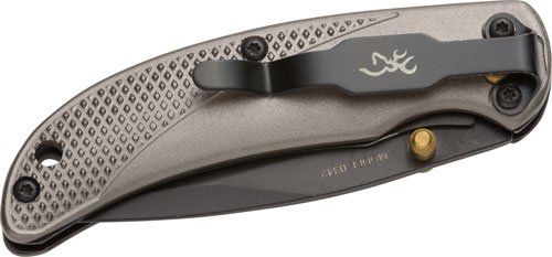 Browning Knife Prism Iii Fldng (Option: Hunter 2.38" Blk/Carbon Gray)