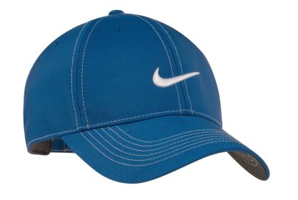 Nike Swoosh Front Cap.  333114 (Color: Varsity Royal, size: OSFA)