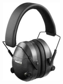 Champion Electronic Ear Muffs (Option: 25Db Black)