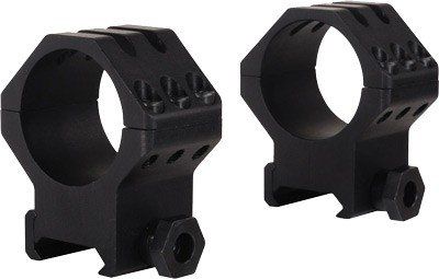 Weaver Rings 6-Hole Tactical (Option: 30Mm High Matte .490")