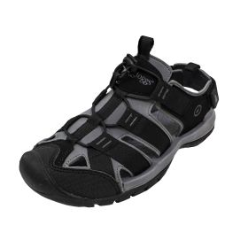 Men's River Sandal Shoe (Option: Black, size: Size 7)