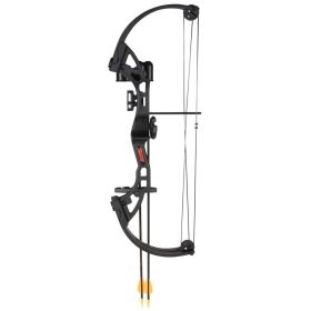 Bear Brave Bow Set (Option: Black 13.5-19 in. 15-25lbs. RH)