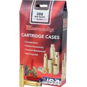 Hornady Unprimed Brass (Option: 308 Win. Match 50 pk.)