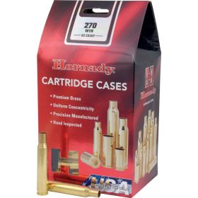 Hornady Unprimed Brass (Option: 270 Win. 50 pk.)