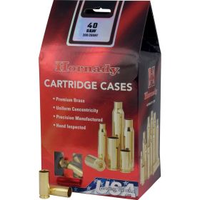 Hornady Unprimed Brass (Option: 40 S&W 200 pk.)