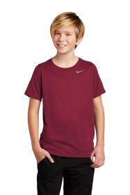 Nike Youth Legend Tee 840178 (Color: Team Maroon, size: XS)