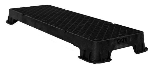 Cato Plank XL Platform (Surface Material: Rubber, Color: Black)
