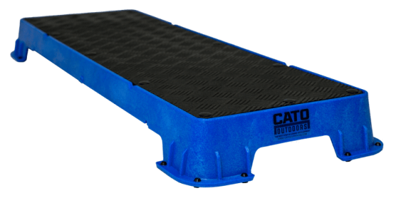Cato Plank XL Platform (Surface Material: Rubber, Color: Blue)