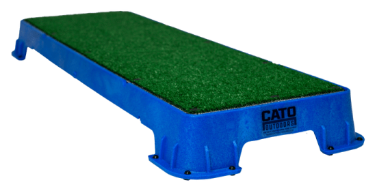 Cato Plank XL Platform (Surface Material: Turf, Color: Blue)