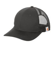 Carhartt® Canvas Mesh Back Cap CT105298 (Color: Shadow Grey, size: OSFA)