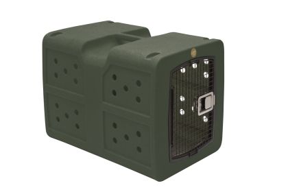 Dakota 283 G3 Framed Door Kennel (Color: Olive, size: large)