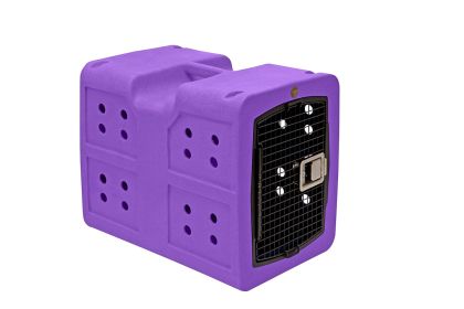 Dakota 283 G3 Framed Door Kennel (Color: Purple, size: medium)