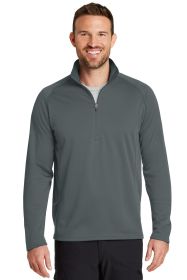 Eddie Bauer® Smooth Fleece 1/2-Zip. EB236 (Color: Iron Gate, size: XS)