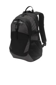 Eddie Bauer® Ripstop Backpack. EB910 (Color: Black/ Grey Steel, size: OSFA)