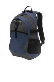 Eddie Bauer® Ripstop Backpack. EB910 (Color: Coast Blue/ Grey Steel, size: OSFA)