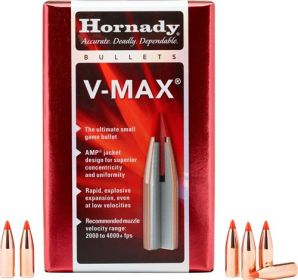 Hornady Bullets 6Mm .243 (Option: 75Gr V-Max 100Ct 40Bx/Cs)
