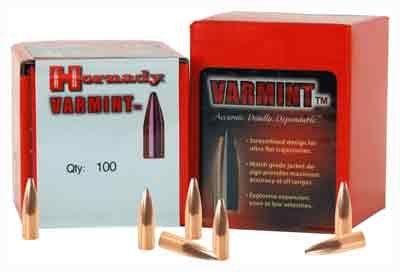 Hornady Bullets 22 Cal .224 (Option: 55Gr Jsp W/Cannelure 100Ct)