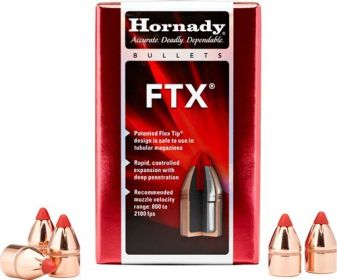 Hornady Bullets 25 Cal .257 (Option: 110Gr Ftx 100Ct 30Bx/Cs)