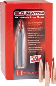 Hornady Bullets 6.5Mm .264 (Option: 140Gr Eld-M Match 100Ct 15Bx/C)