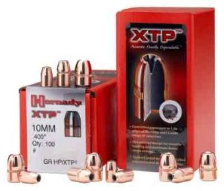 Hornady Bullets 10Mm .400 Cal (Option: 200Gr Xtp 100Ct 15Bx/Cs)
