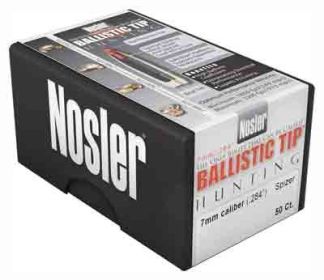 Nosler Bullets 7Mm .284 (Option: 140Gr Ballistic Tip 50Ct)