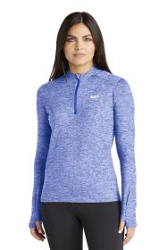 Nike Ladies Dri-FIT Element 1/2-Zip Top NKDH4951 (Color: Royal Heather, size: S)